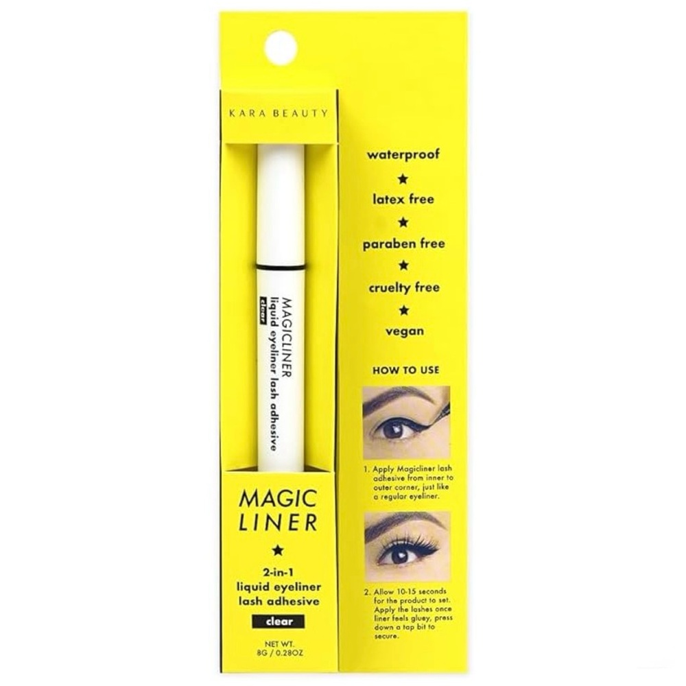 Kara Beauty 2-in-1 Liquid Eyeliner Lash Adhesive Magic Liner